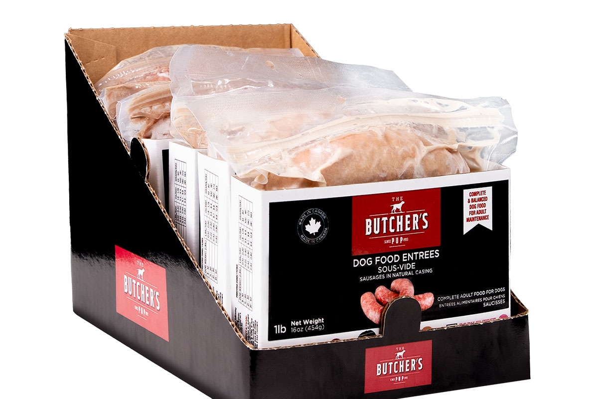The Butcher's Pup introduces Sous-Vide Sausages for dogs